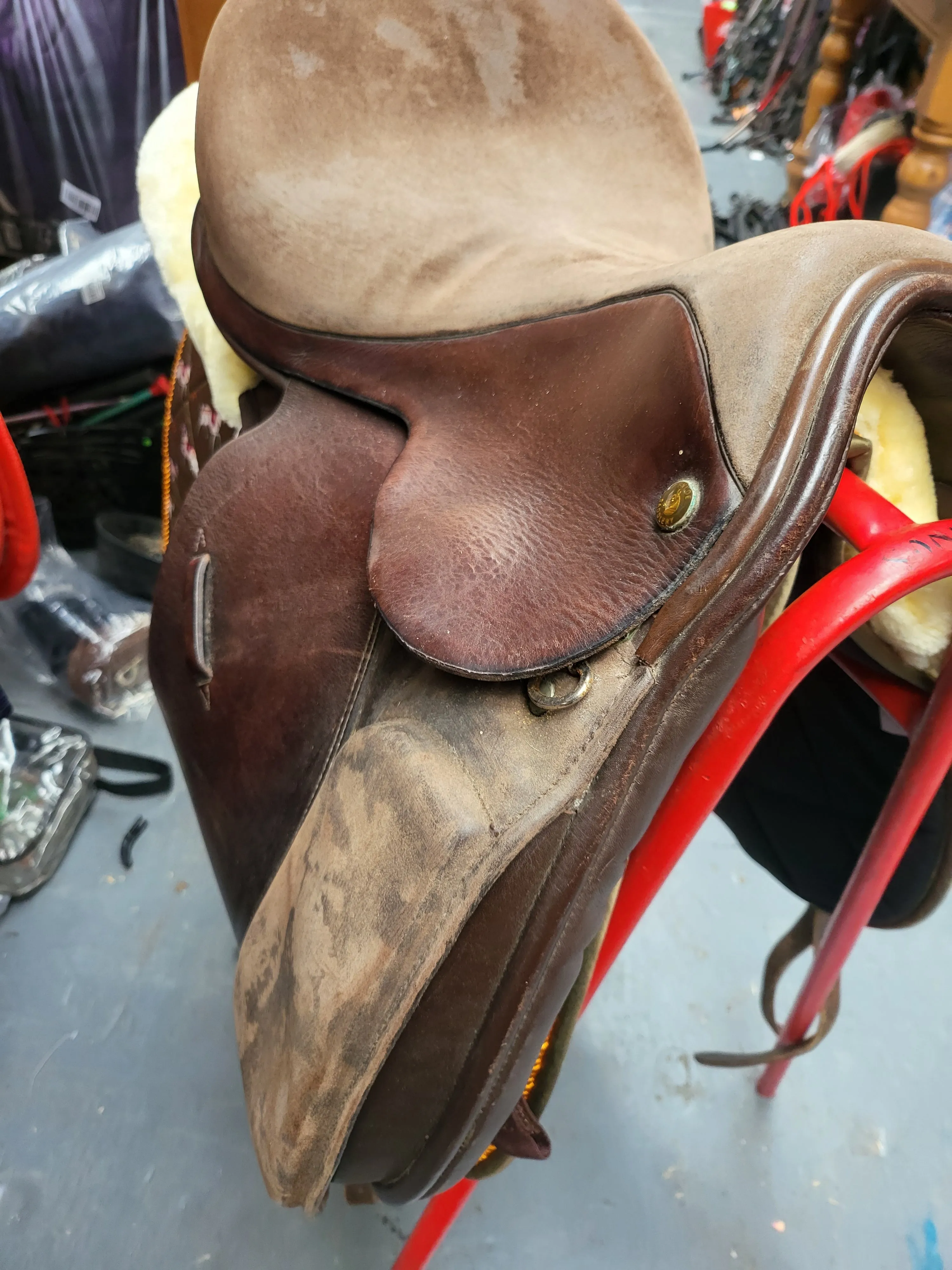 17'5" Fylde jessica Dressage saddle Wide