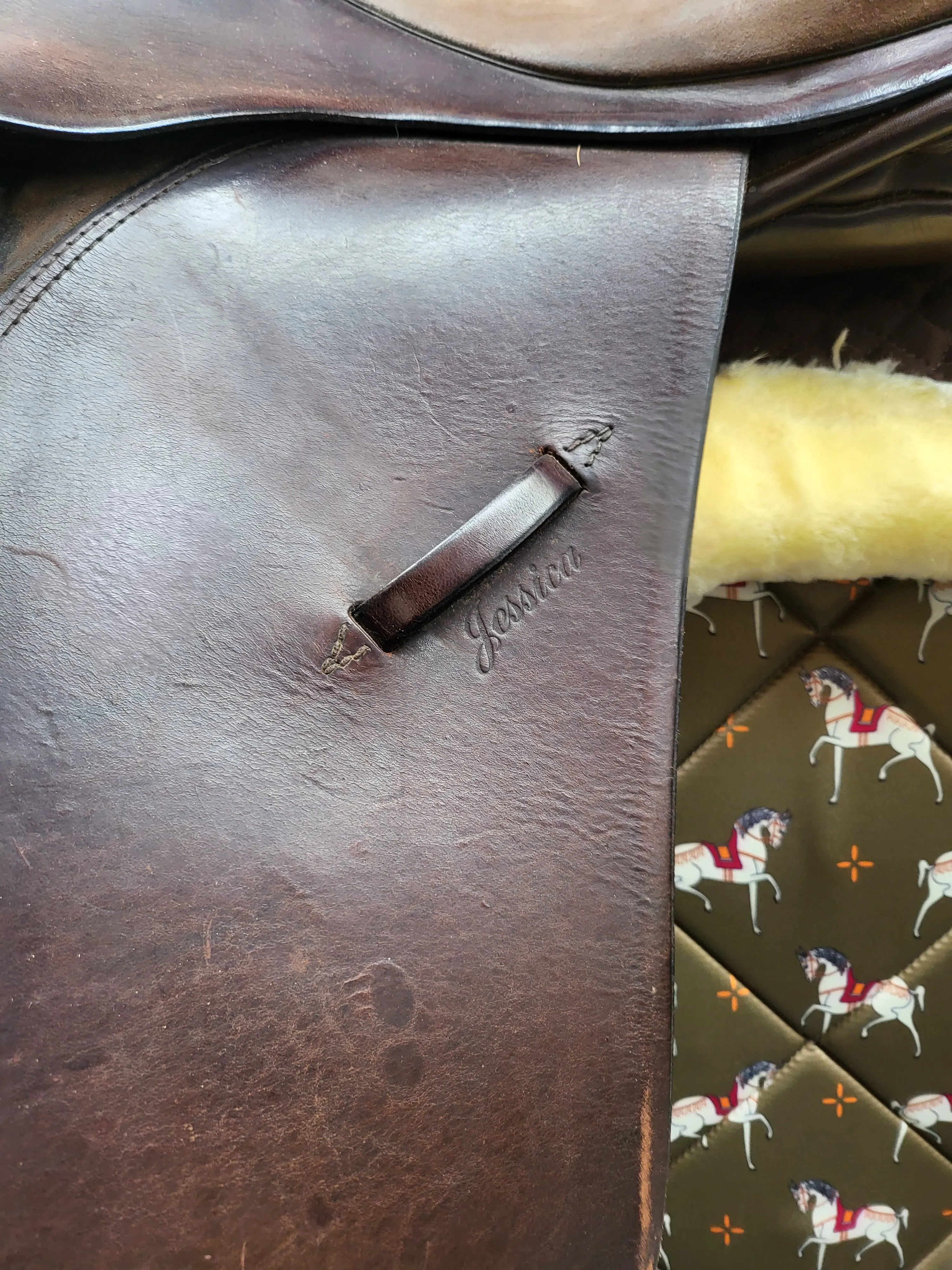 17'5" Fylde jessica Dressage saddle Wide