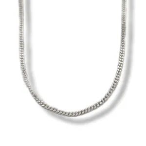 18" Sterling Silver Chain Curb