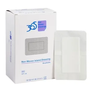 365 Non-woven Island Dressings 8cm x 10CM x 50
