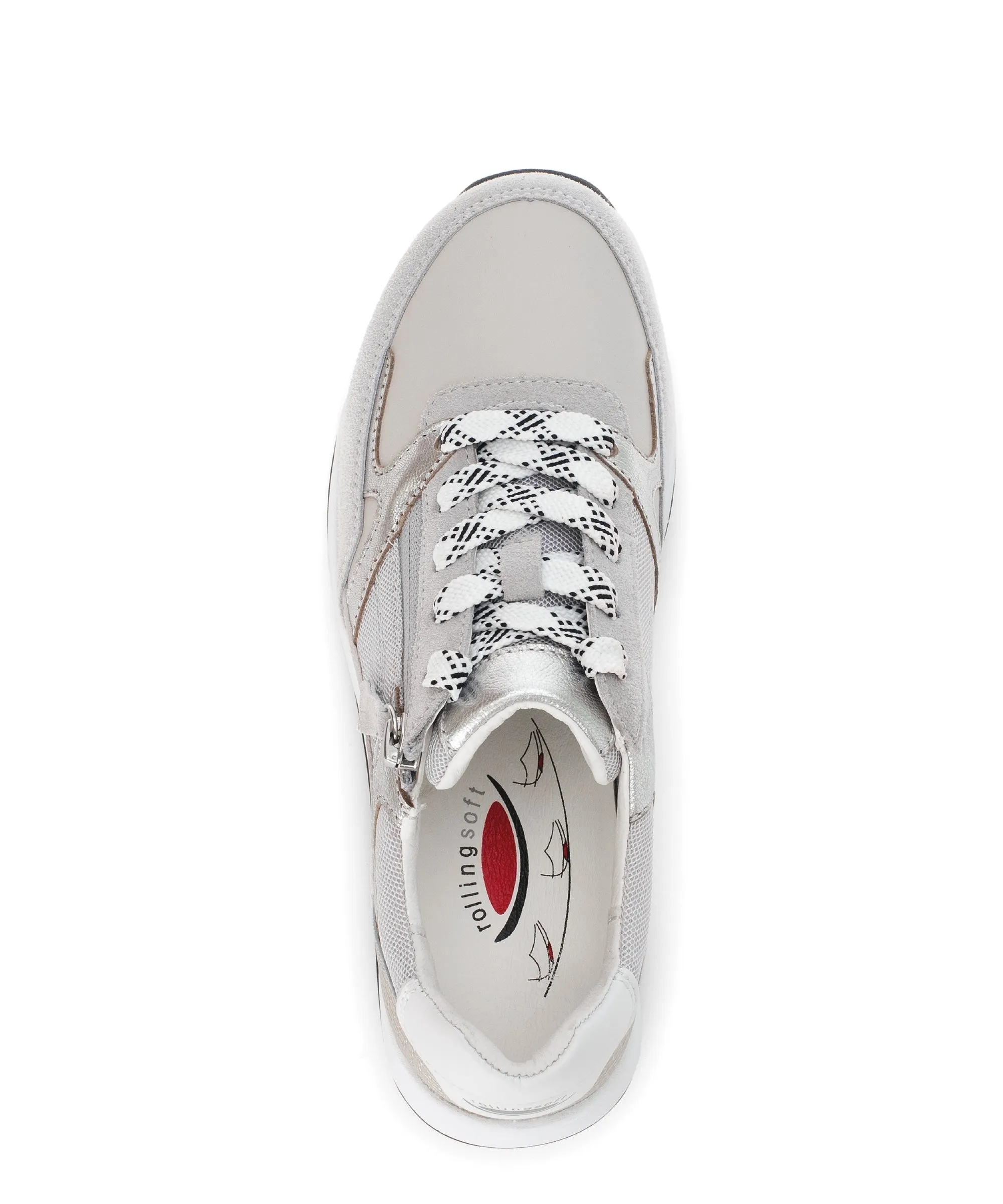 '66.958.30' women's rolling sneaker - grey