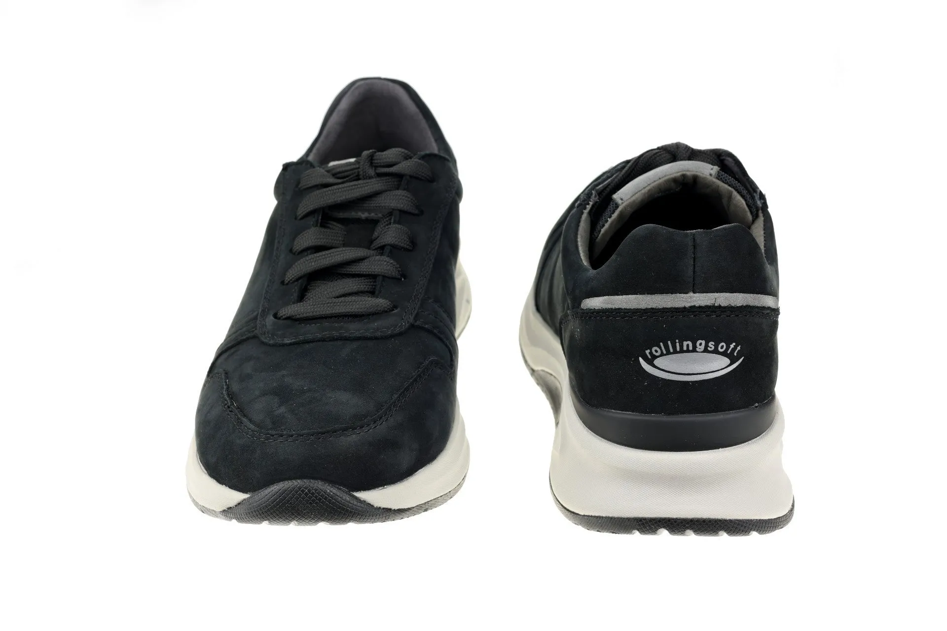 '8001.13.02' men's walking rolling sneaker - black