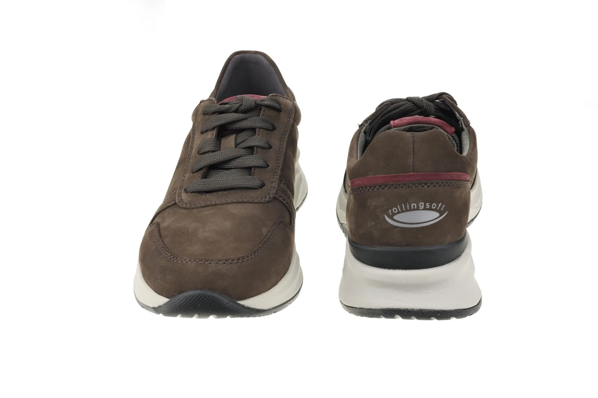 '8001.13.04' men's walking rolling sneaker - Brown