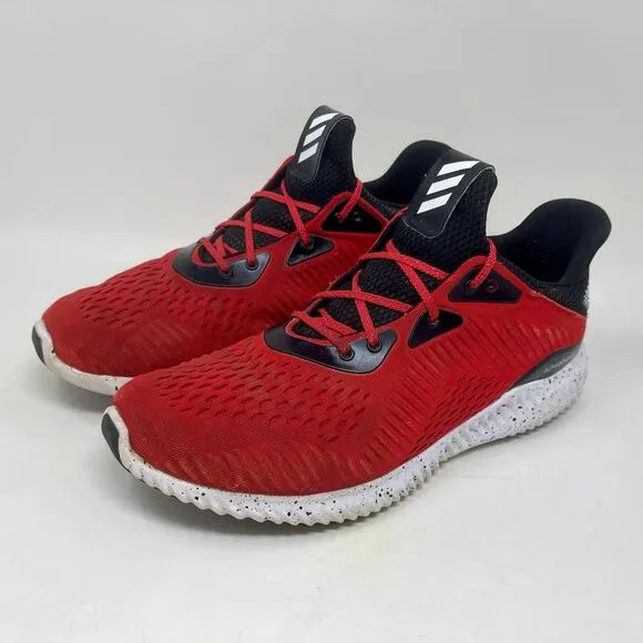 Adidas Alphabounce 1 Sneakers Mens 10 1/2 Vivid Red 103.5=K.2.1