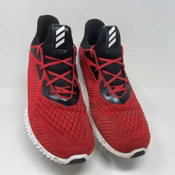 Adidas Alphabounce 1 Sneakers Mens 10 1/2 Vivid Red 103.5=K.2.1