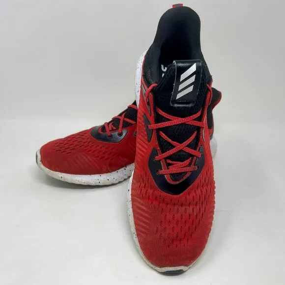 Adidas Alphabounce 1 Sneakers Mens 10 1/2 Vivid Red 103.5=K.2.1