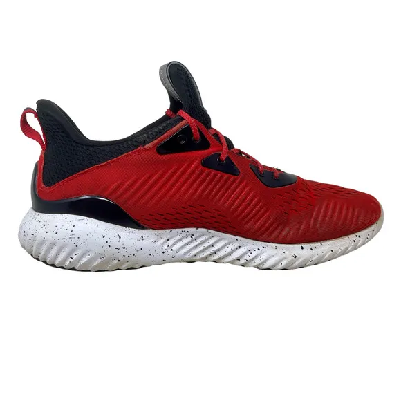 Adidas Alphabounce 1 Sneakers Mens 10 1/2 Vivid Red 103.5=K.2.1