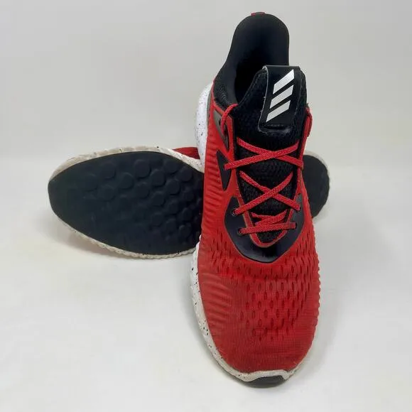 Adidas Alphabounce 1 Sneakers Mens 10 1/2 Vivid Red 103.5=K.2.1