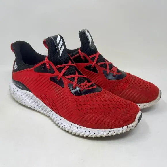 Adidas Alphabounce 1 Sneakers Mens 10 1/2 Vivid Red 103.5=K.2.1