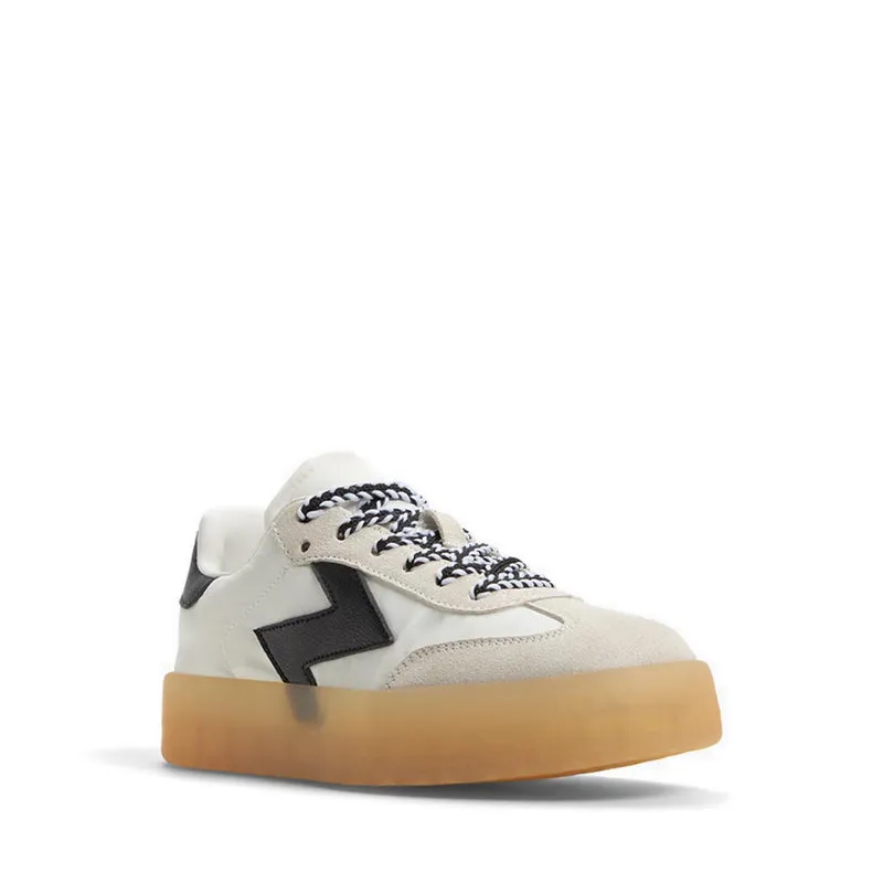 Aldo Retrostep Women Fashion Athletics - White/Black