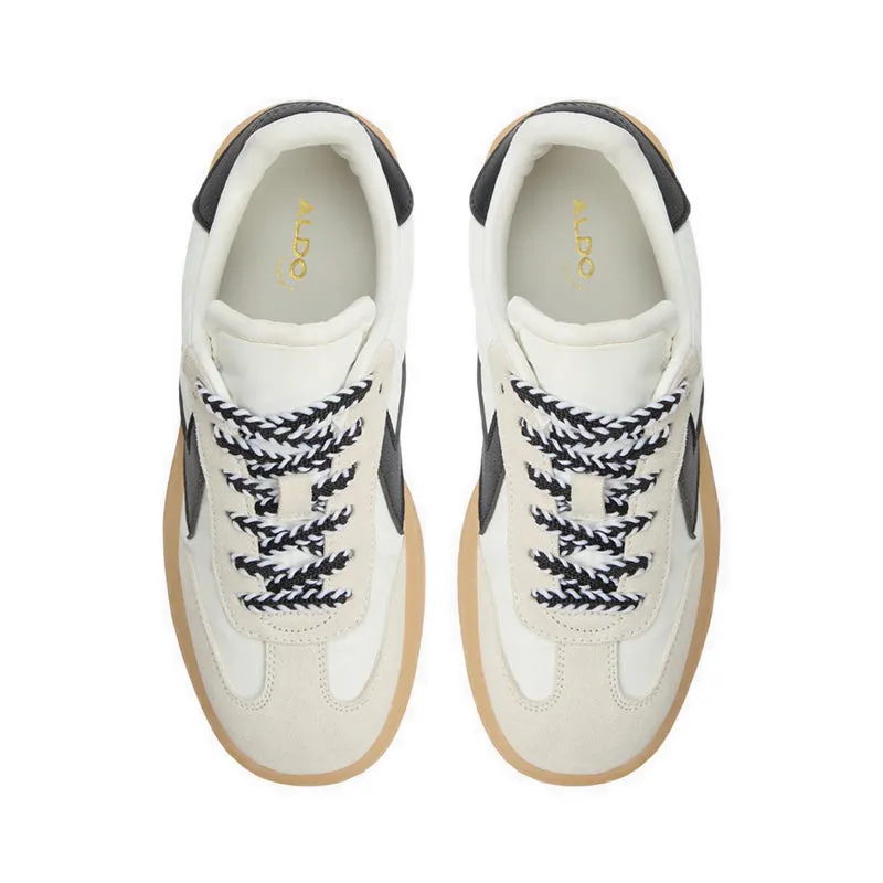 Aldo Retrostep Women Fashion Athletics - White/Black