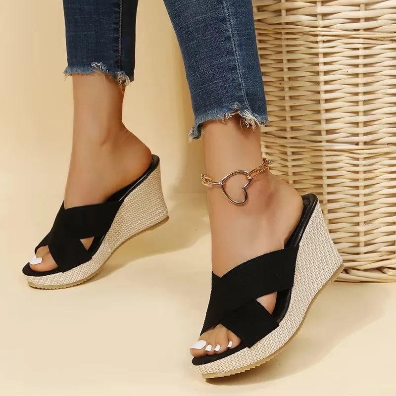 Almina - Comfort Wedges Sandals