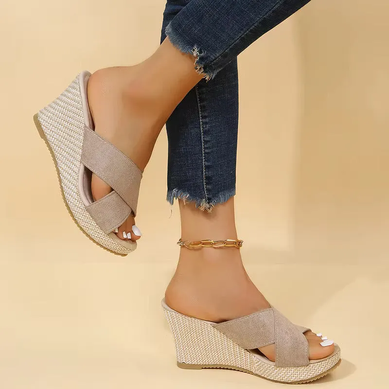 Almina - Comfort Wedges Sandals