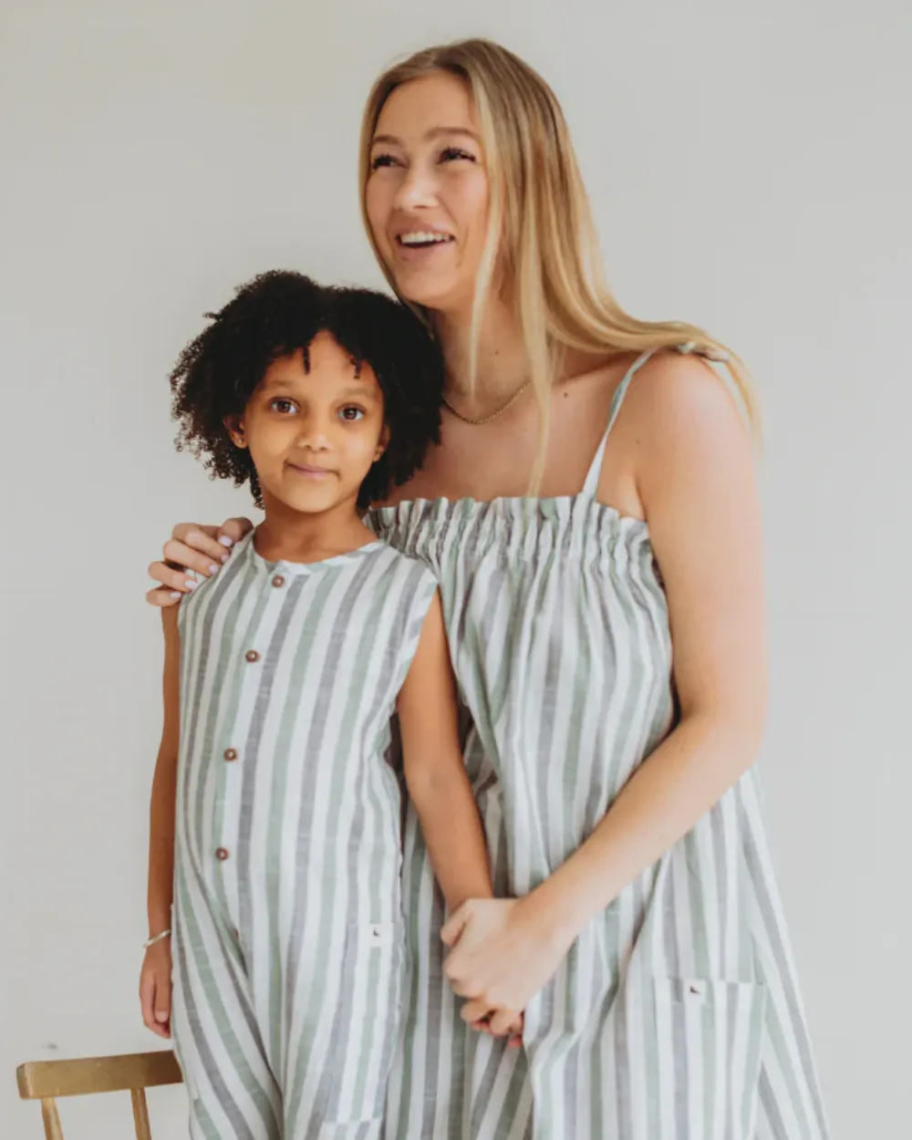 Anna Woven Stripe Dress Skirt