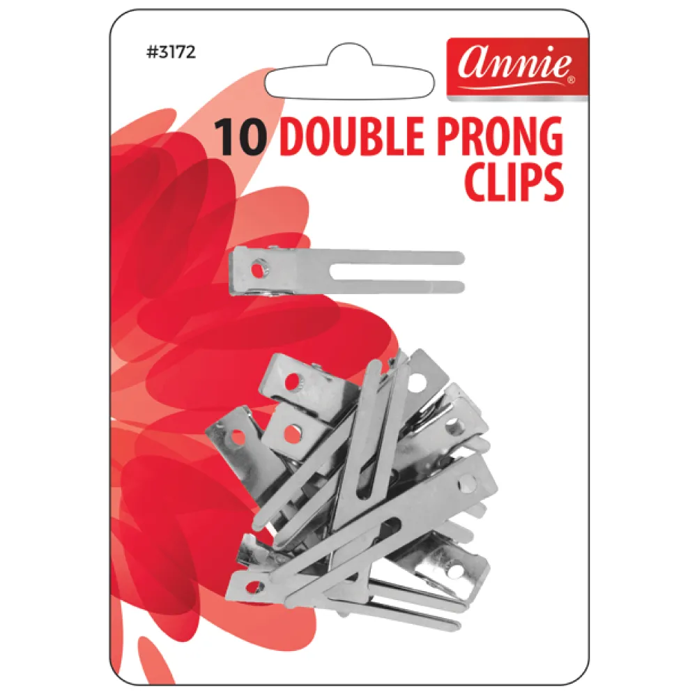 Annie Double Prong Clips