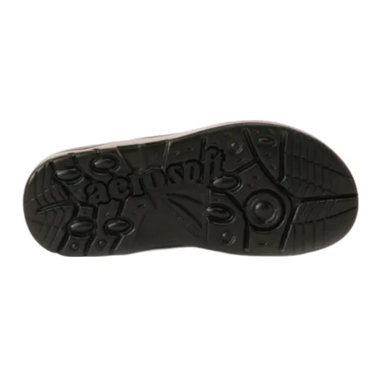 ARSFT Adaptation Men's PU Soft Slippers - Article 5101 (Black)