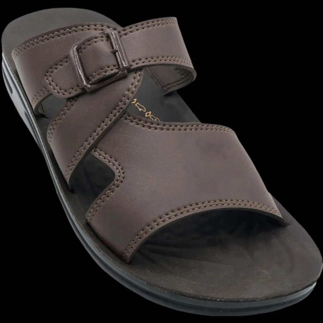 ARSFT Men's PU Soft Slippers - Article 1206
