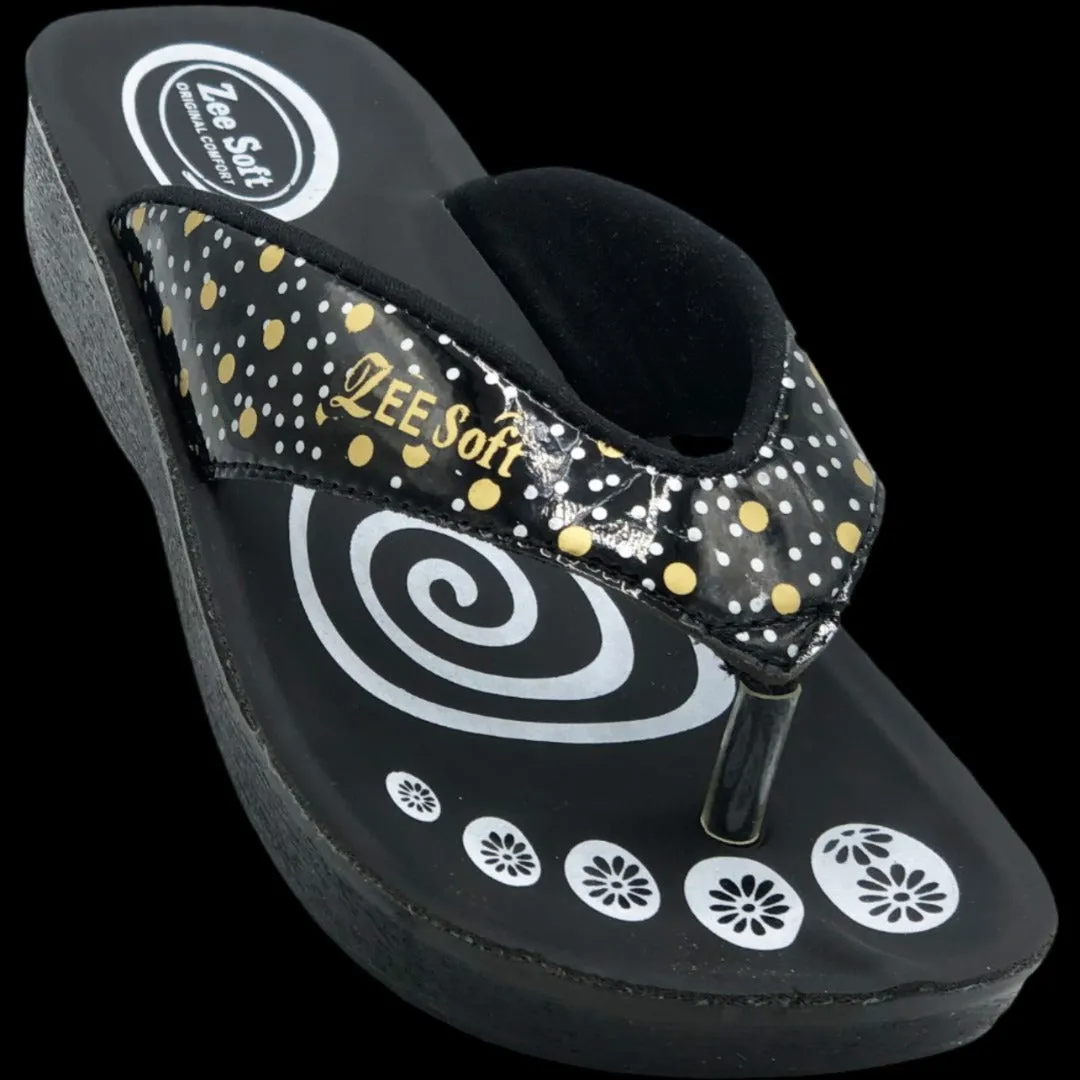 ARSFT Women's PU Soft Slippers - Article 2611