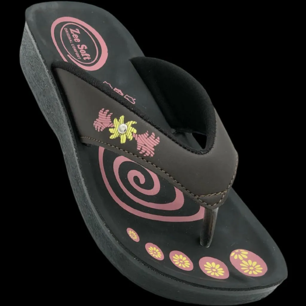 ARSFT Women's PU Soft Slippers - Article 2634