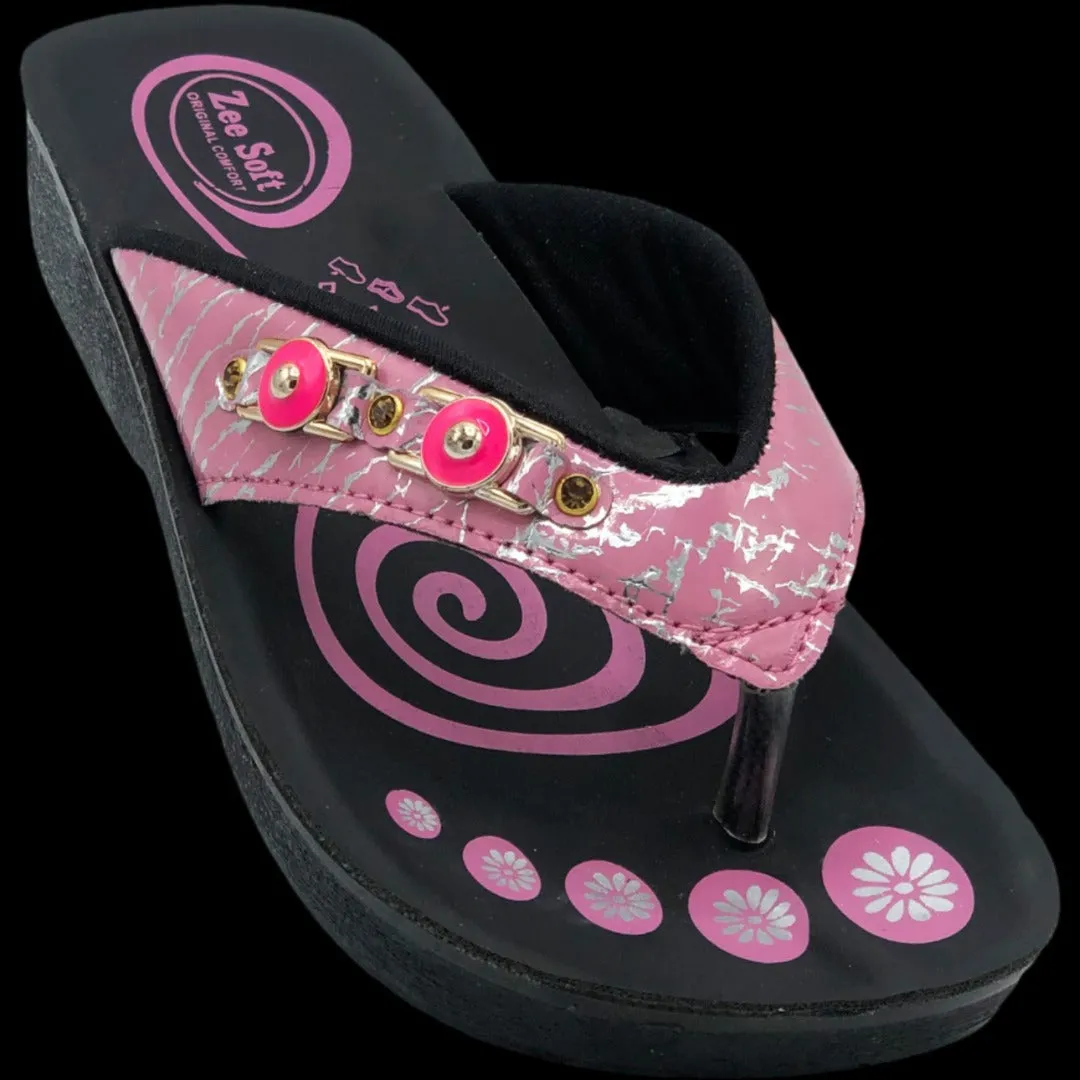 ARSFT Women's PU Soft Slippers - Article 2640