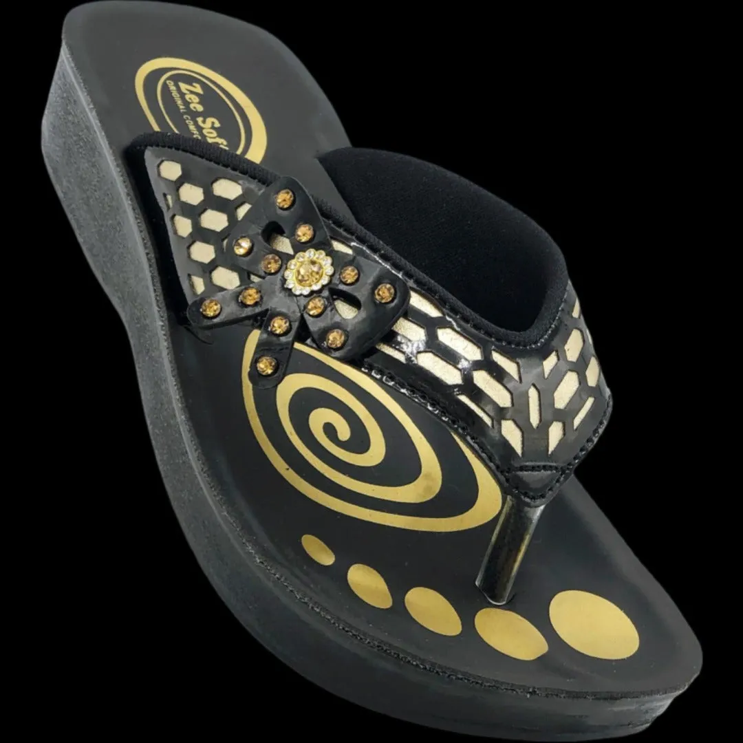 ARSFT Women's PU Soft Slippers - Article 3806