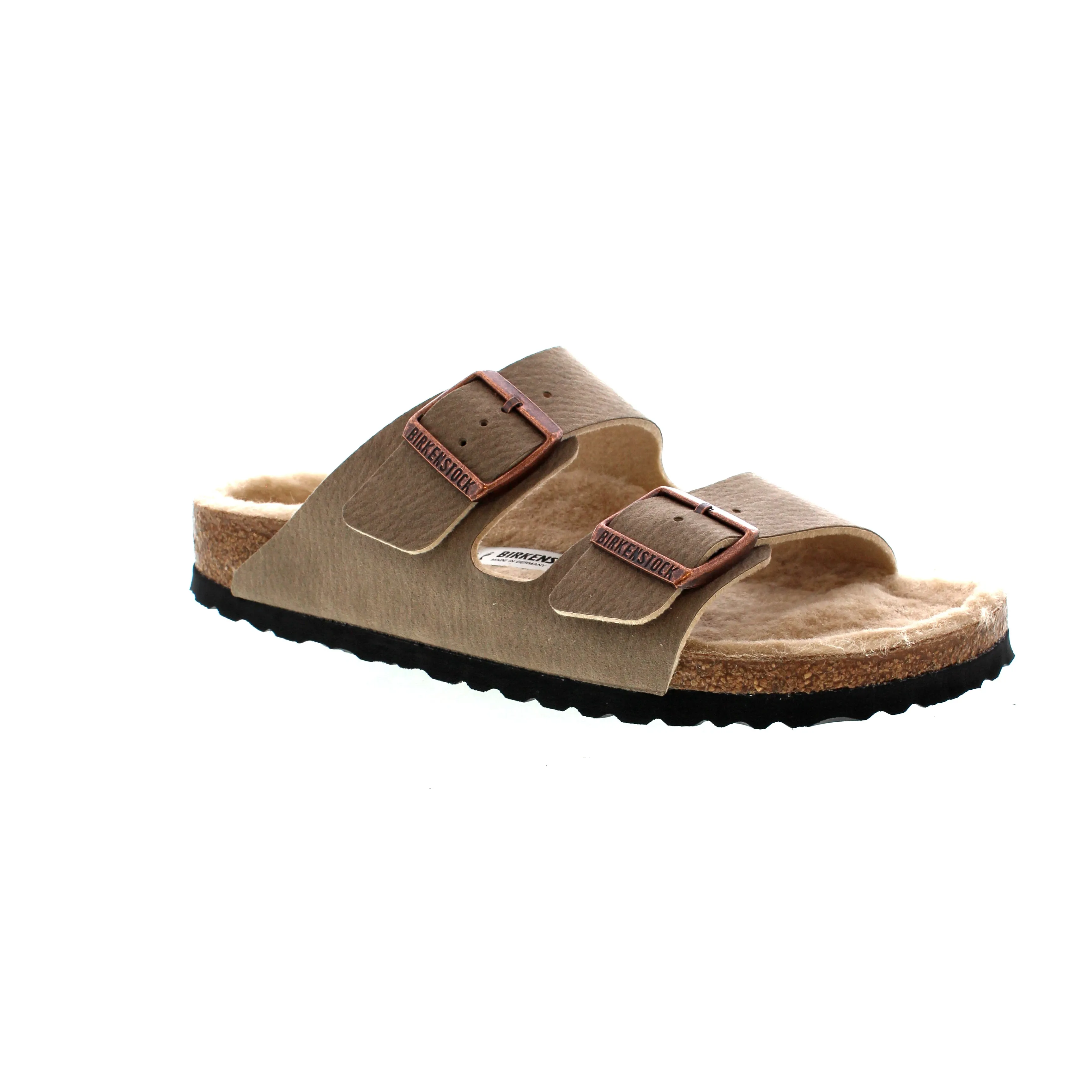 Birkenstock Arizona Shearling - Grey/Taupe