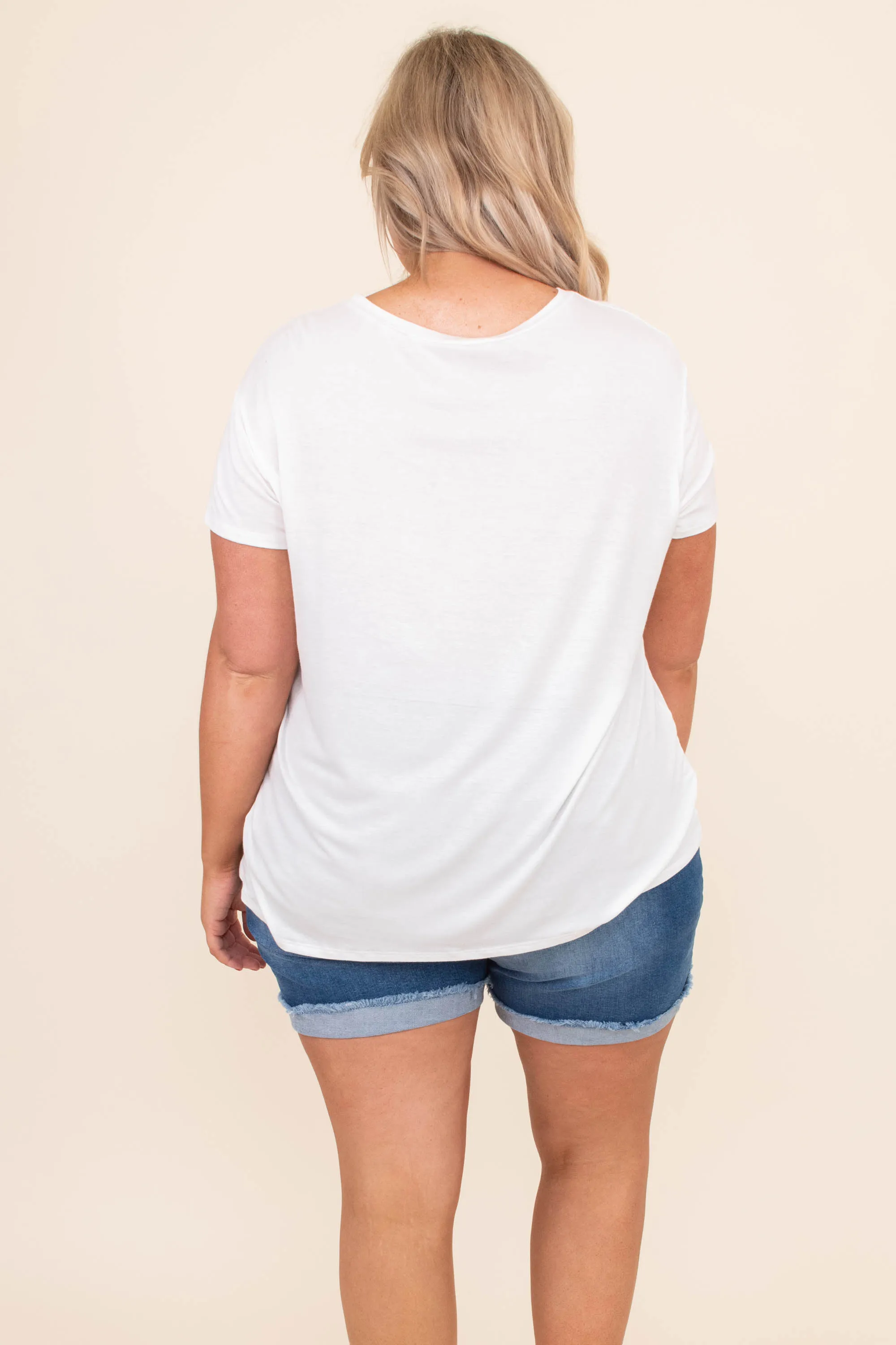 Bite Me Top, Ivory