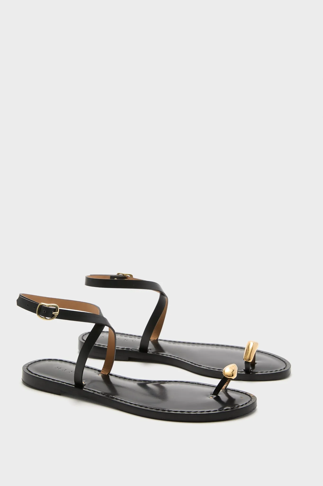 Black Kigali Sandals