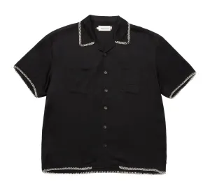Blanket Stitch Woven Shirt