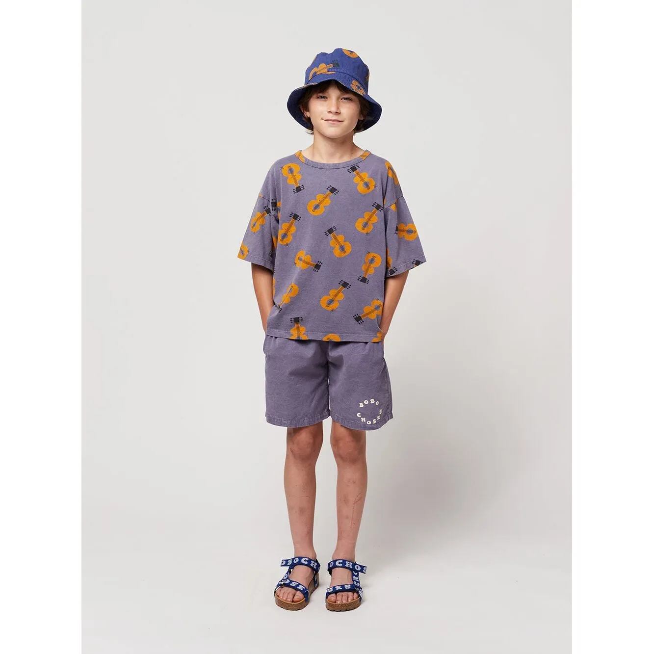Bobo Choses Circle Woven Bermuda Shorts