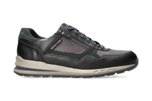 'Bradley' men's lace-up sneaker - black mix