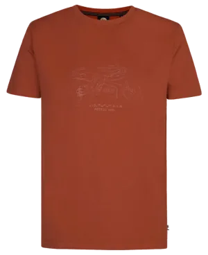 Camiseta PETROL INDUSTRIES Artwork Susitna Warm Chili