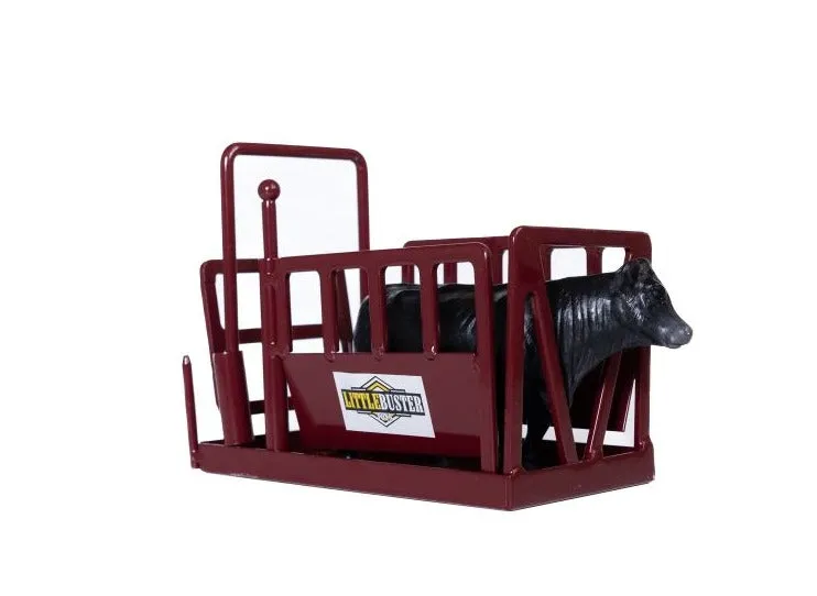 Cattle Squeeze Chute Red