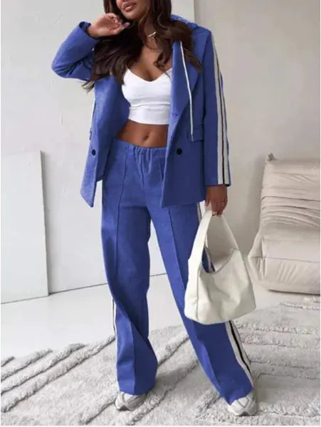 Chic Ribbon Hooded Lounge Set women