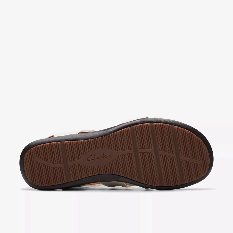 Clarks Women's Kitly Ave Bronze | Off White | Black Leather