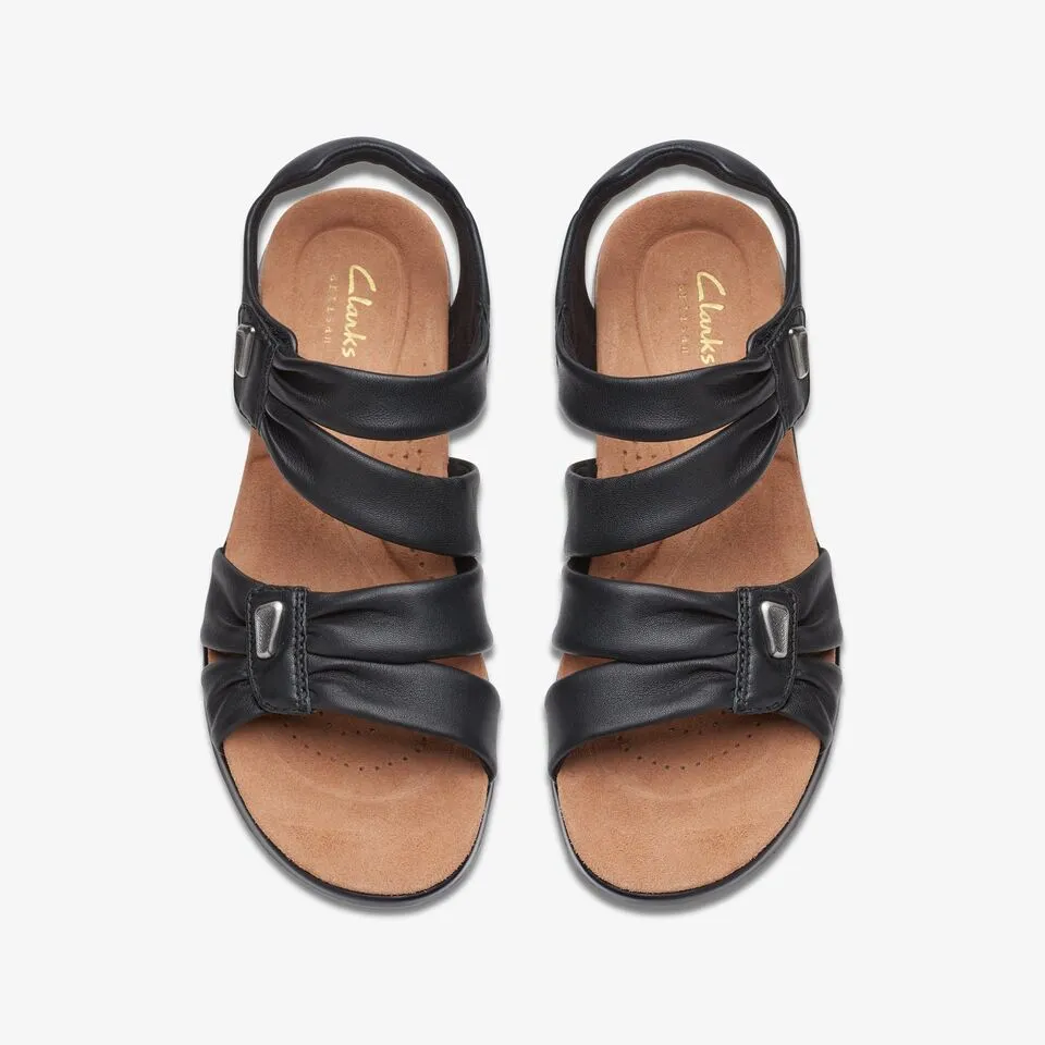 Clarks Women's Kitly Ave Bronze | Off White | Black Leather