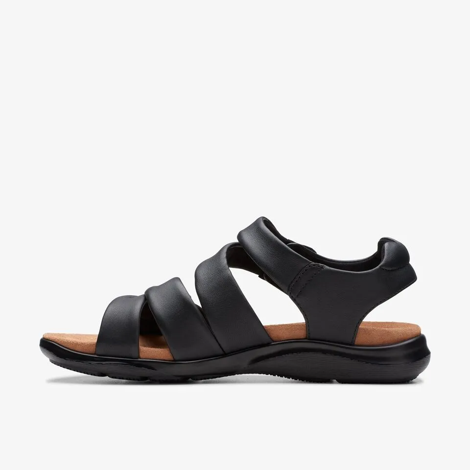 Clarks Women's Kitly Ave Bronze | Off White | Black Leather