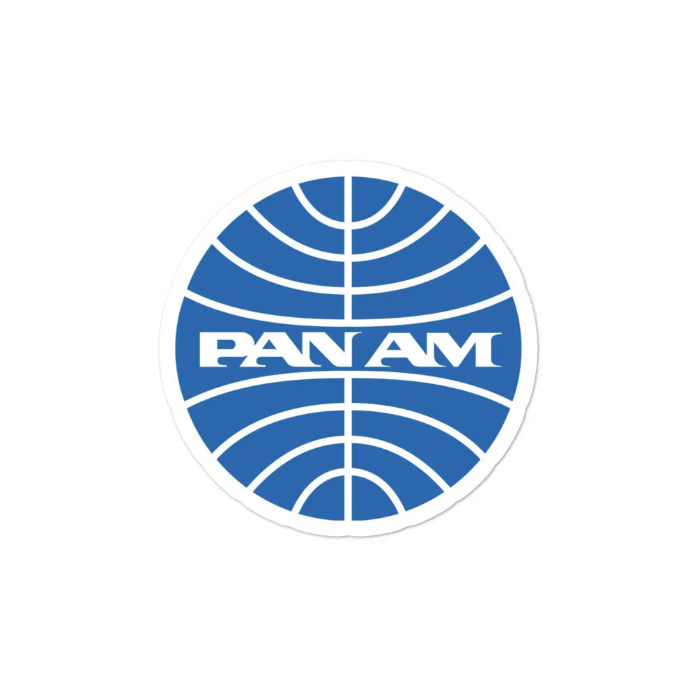 Classic Pan Am Logo Sticker