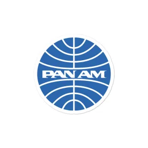 Classic Pan Am Logo Sticker