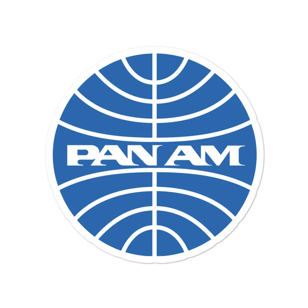 Classic Pan Am Logo Sticker