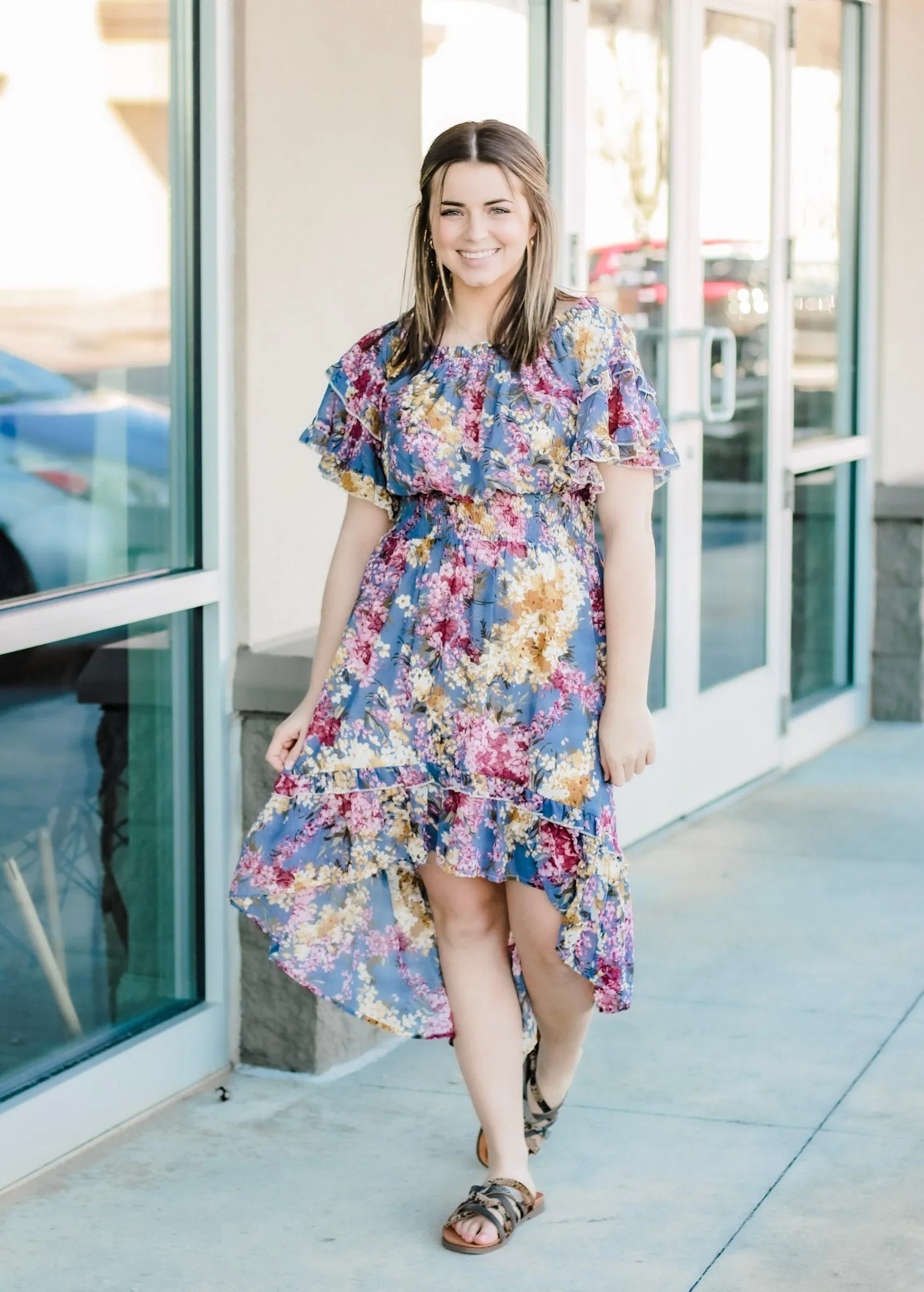 Dancing the Night Away Floral Dress