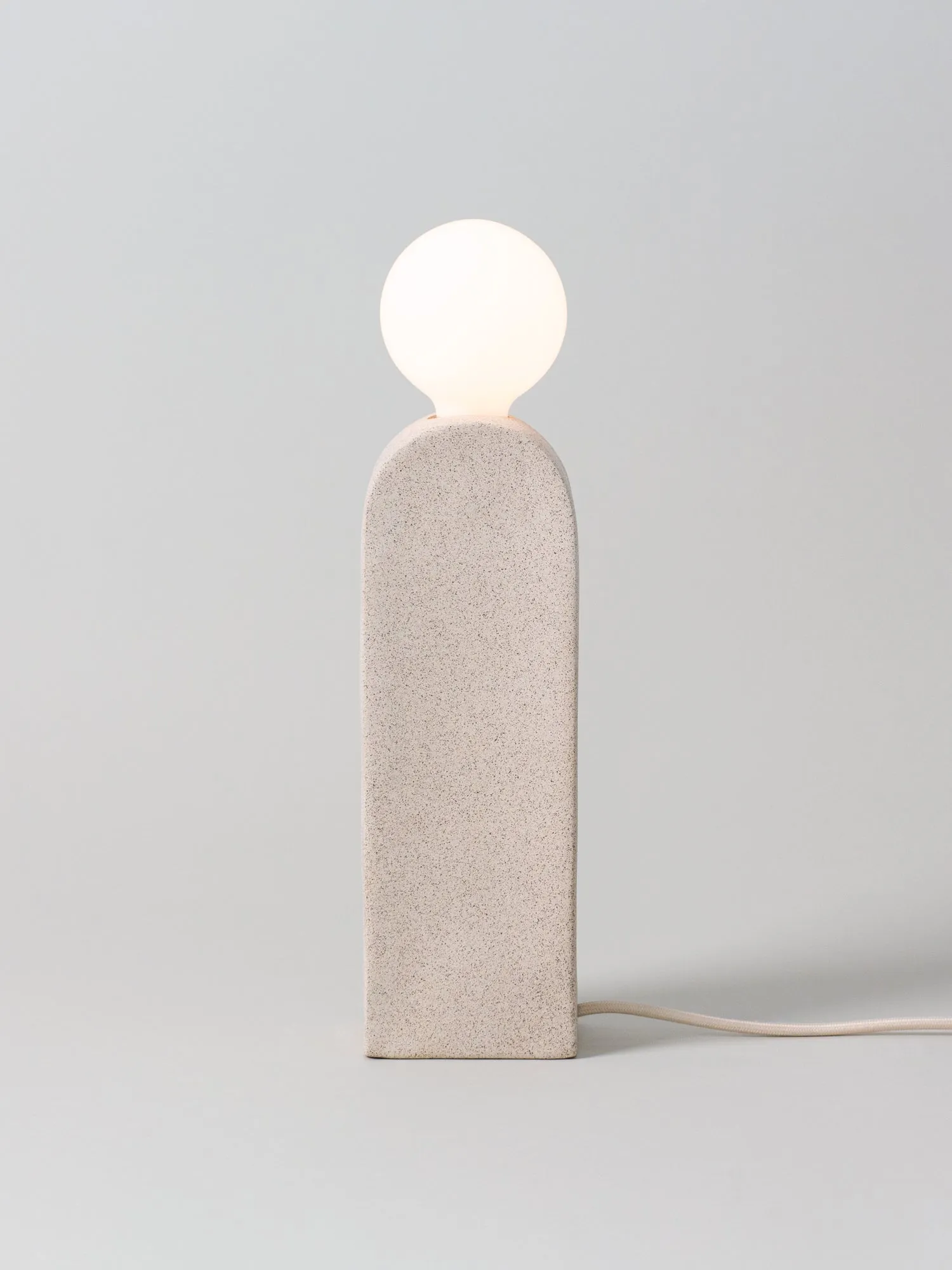 Denali Table Lamp, Sand