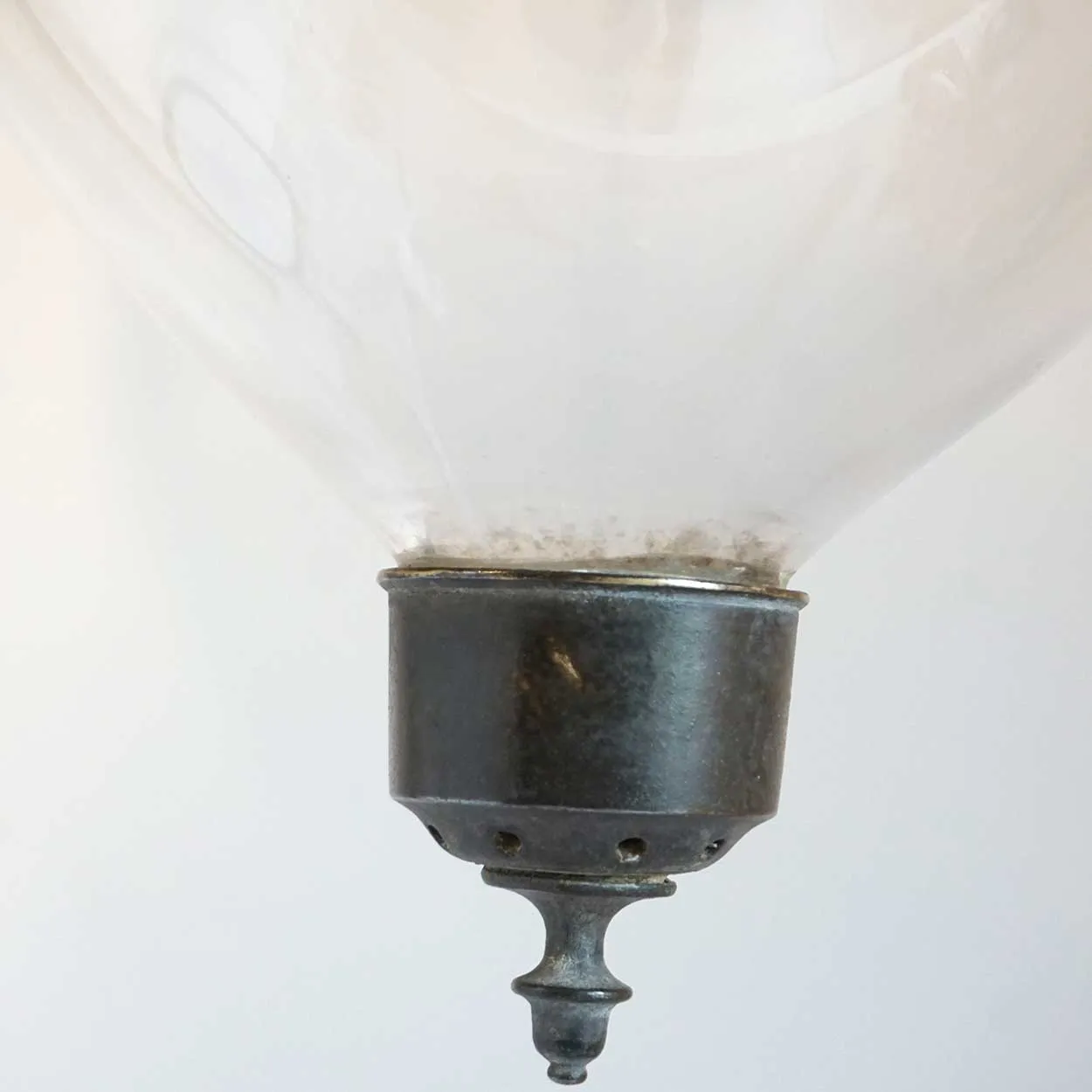 English Regency Style Glass One-Light Hall Lantern