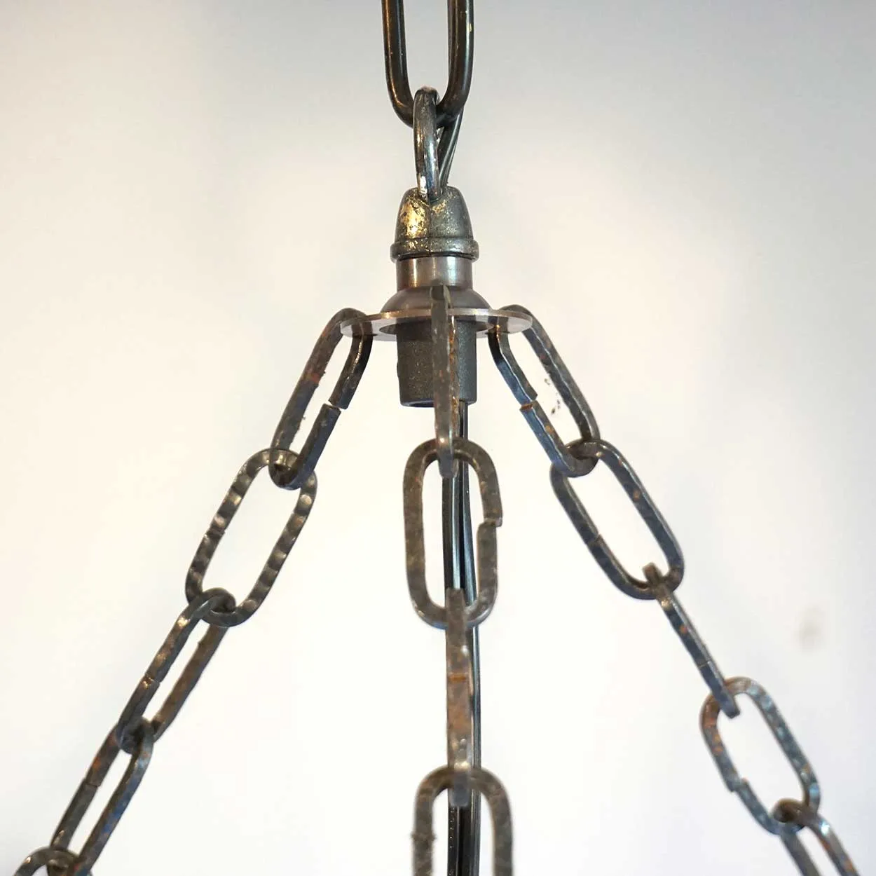 English Regency Style Glass One-Light Hall Lantern