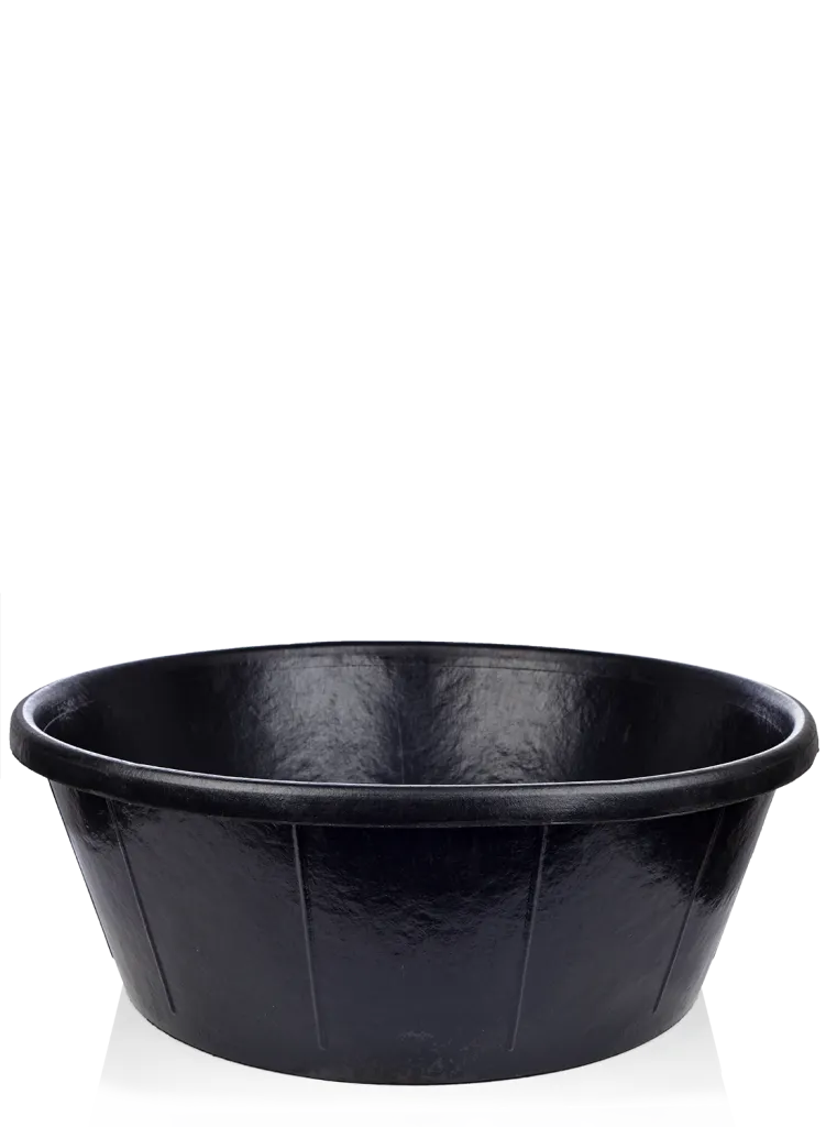 Feed pan rubber