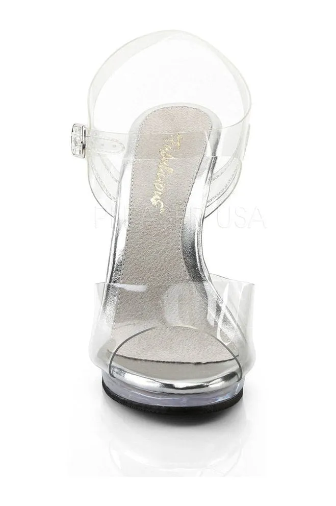 FLAIR-408 Sandal | Clear Vinyl