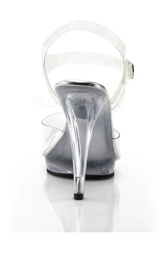 FLAIR-408 Sandal | Clear Vinyl