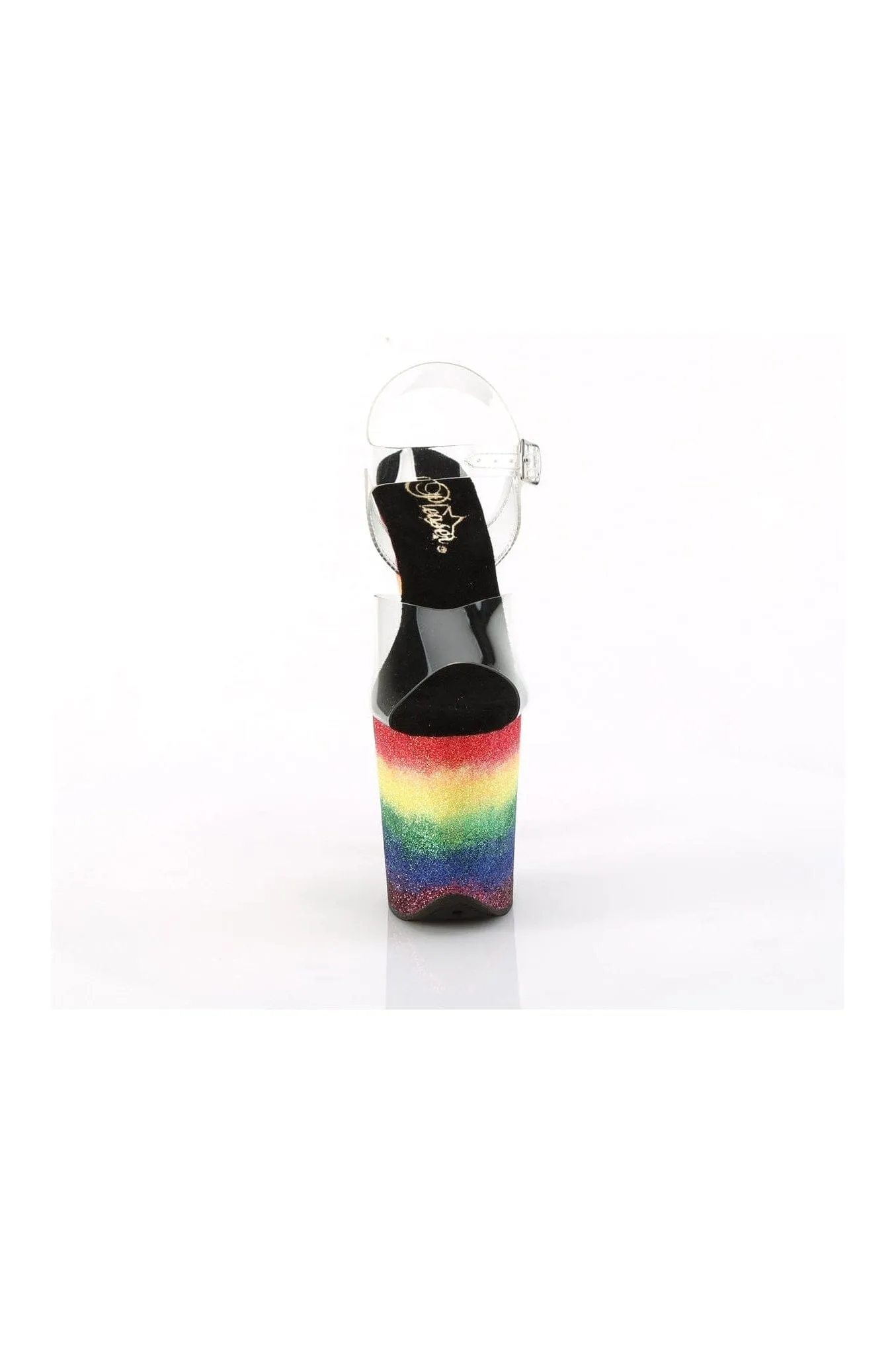 FLAMINGO-808RG-04 Clear Vinyl Sandal