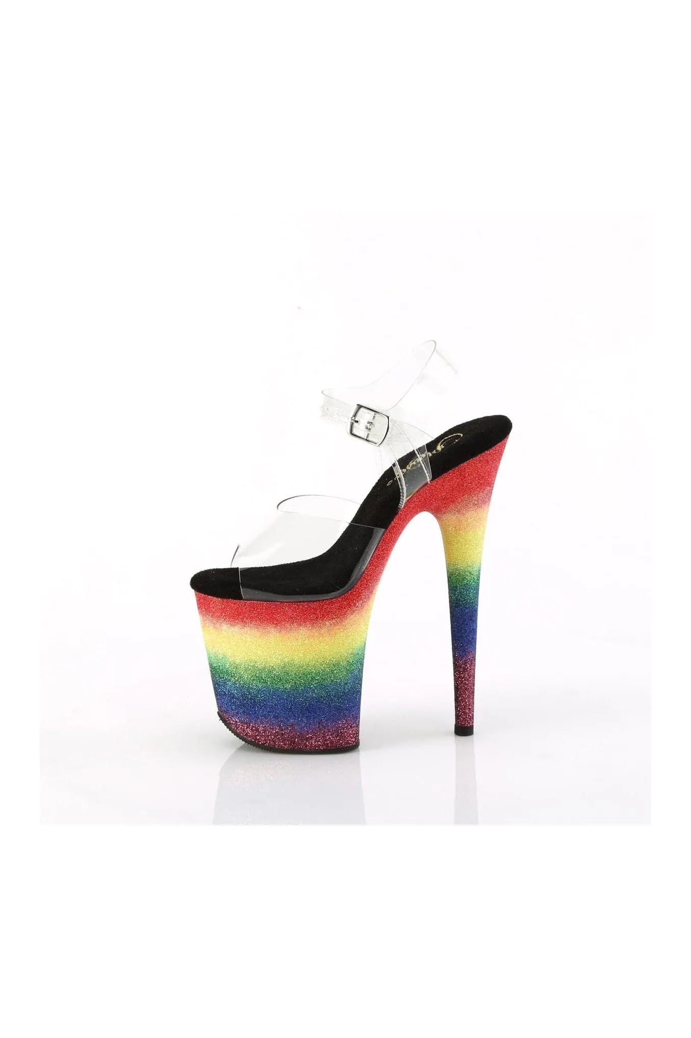 FLAMINGO-808RG-04 Clear Vinyl Sandal
