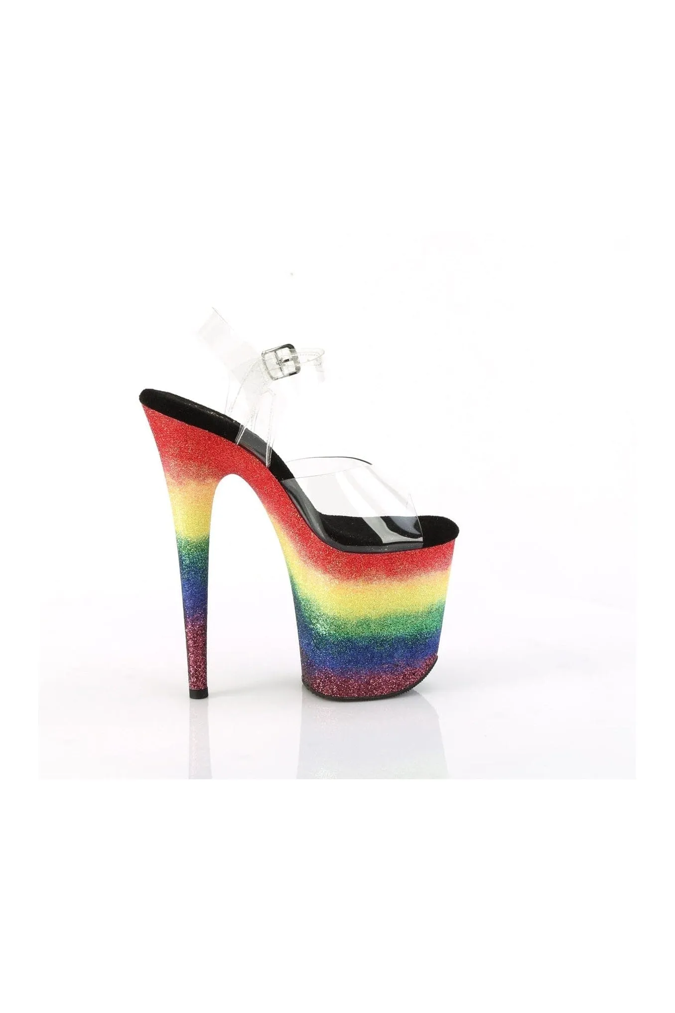 FLAMINGO-808RG-04 Clear Vinyl Sandal
